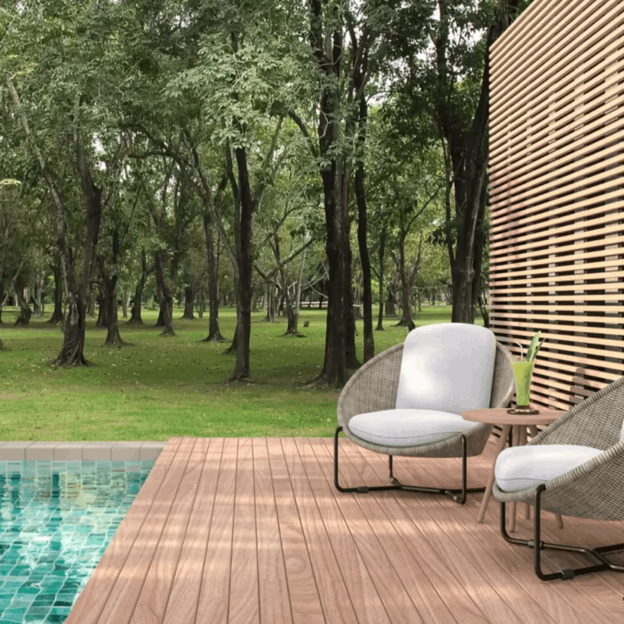 Poolside Retreat